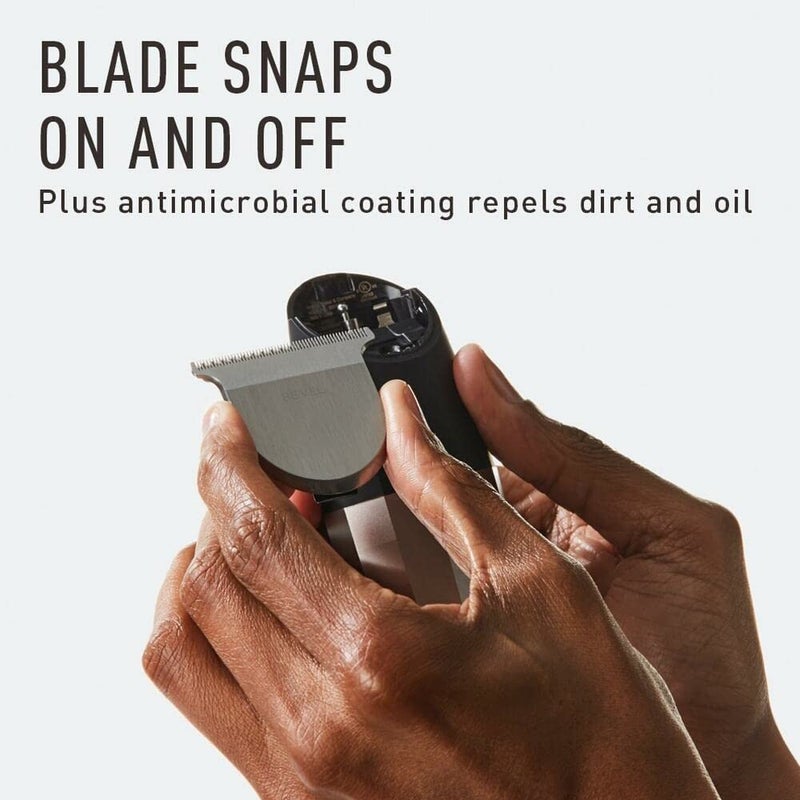 Bevel T Blade Trimmer Head Attachment for Increased Control, Fading, and Outlining - Compatible With Bevel Trimmer Only - For Men, Silver - Image 4